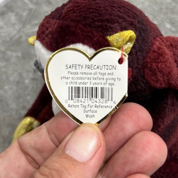 Ty Beanie Babies Zodiac; Monkey 2000 - Picture 6 of 6